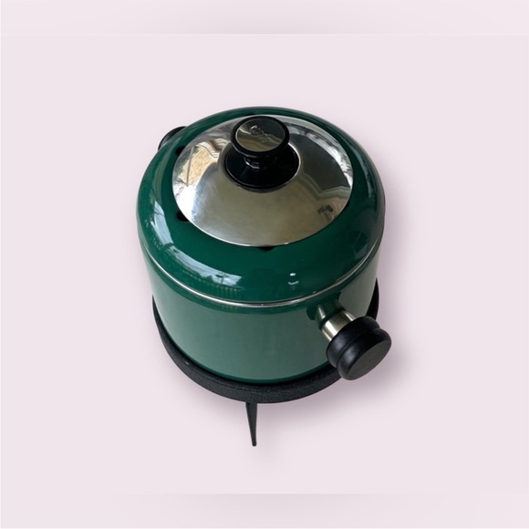 Copco Fondue Pot & Stand Enamel Hostess Set - Picture 6 of 12